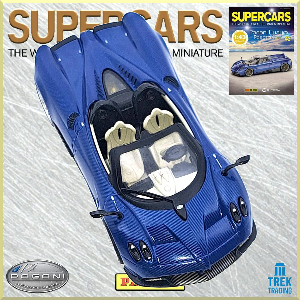 Supercars Collection 43 - Pagani Huayra Roadster 2017 with Magazine - Image 4