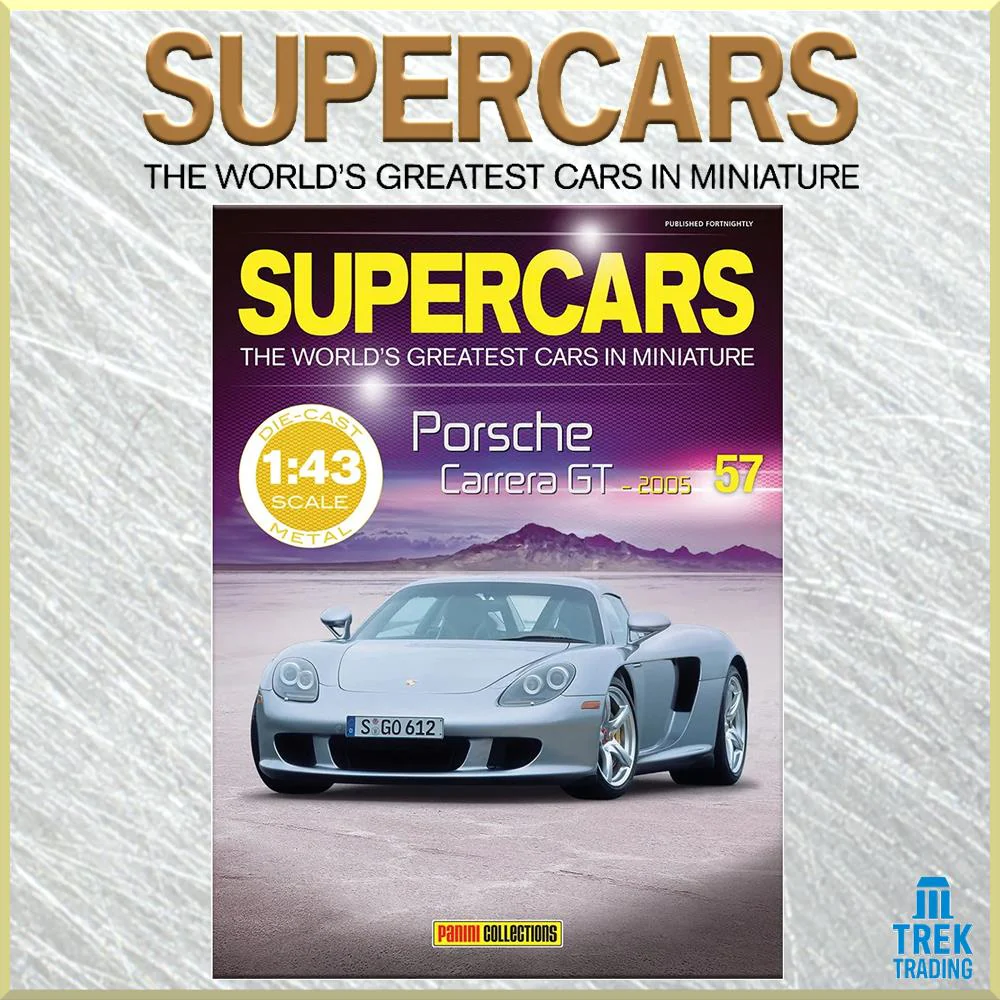 Supercars Collection 57 - Porsche Carrera GT 2005 with Magazine - Image 3