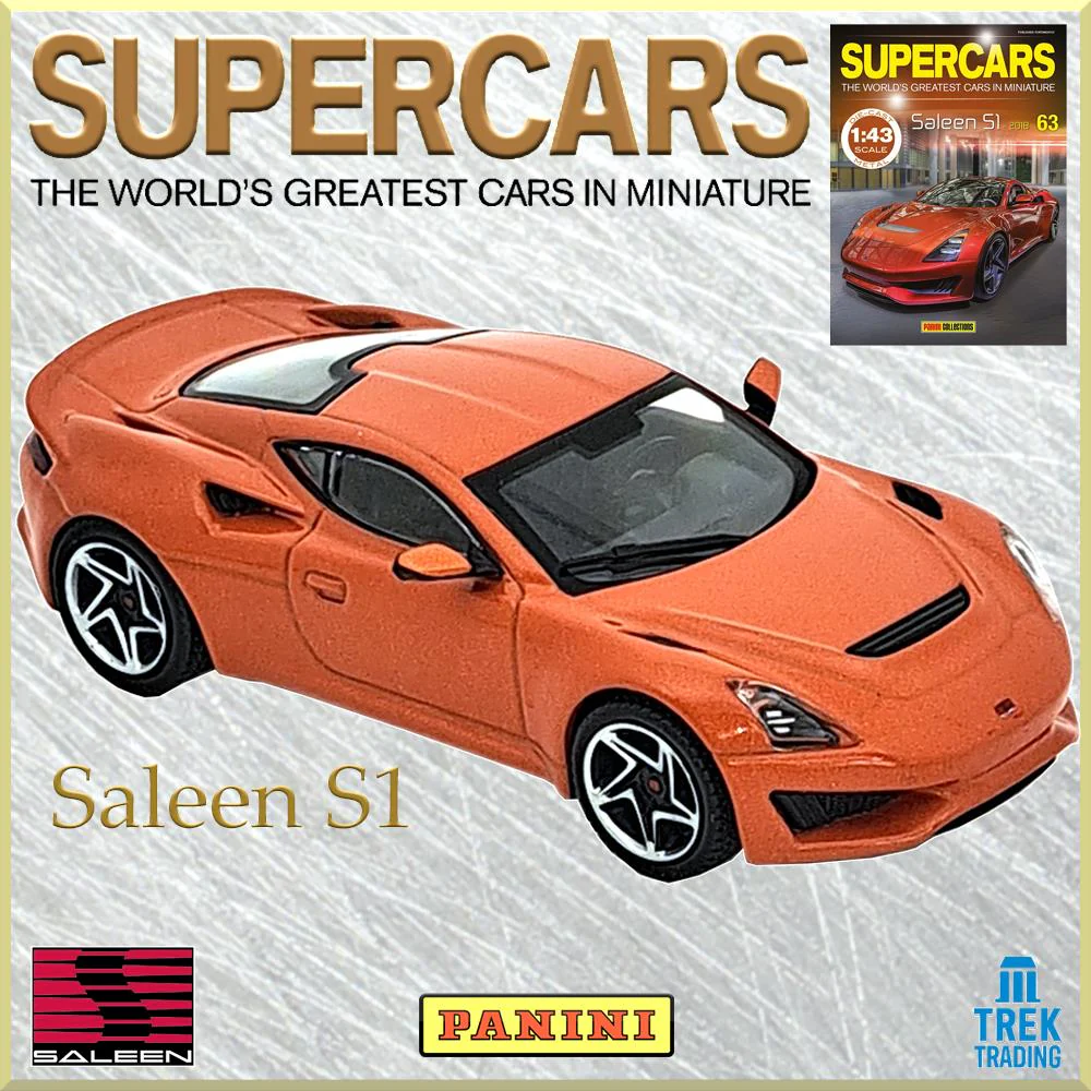 Supercars Collection 63 - Saleen S1 2018 with Magazine - Image 2