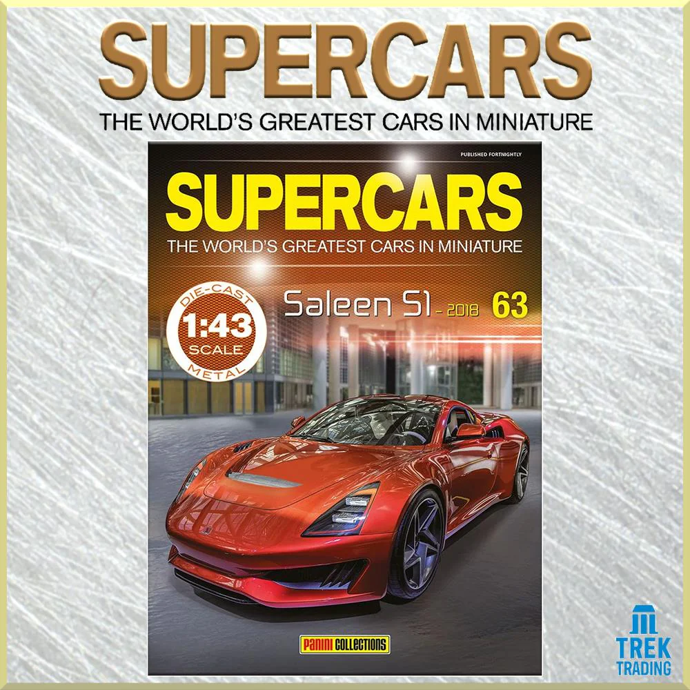 Supercars Collection 63 - Saleen S1 2018 with Magazine - Image 3