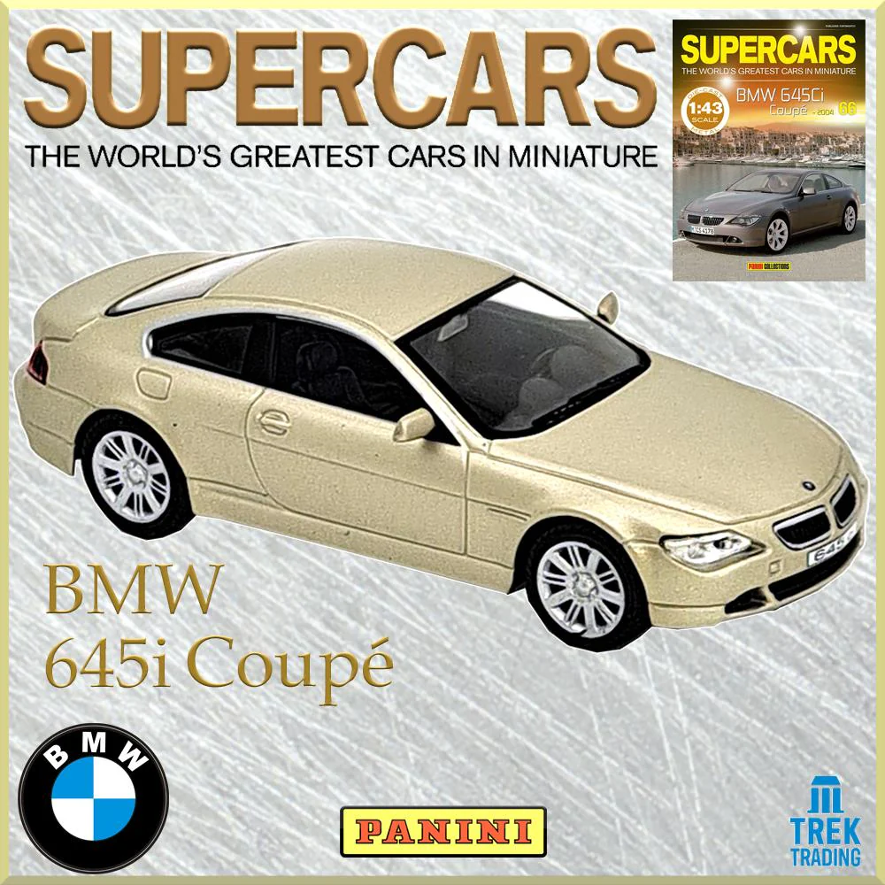 Supercars Collection 66 - BMW 645Ci Coupé 2004 with Magazine - Image 2