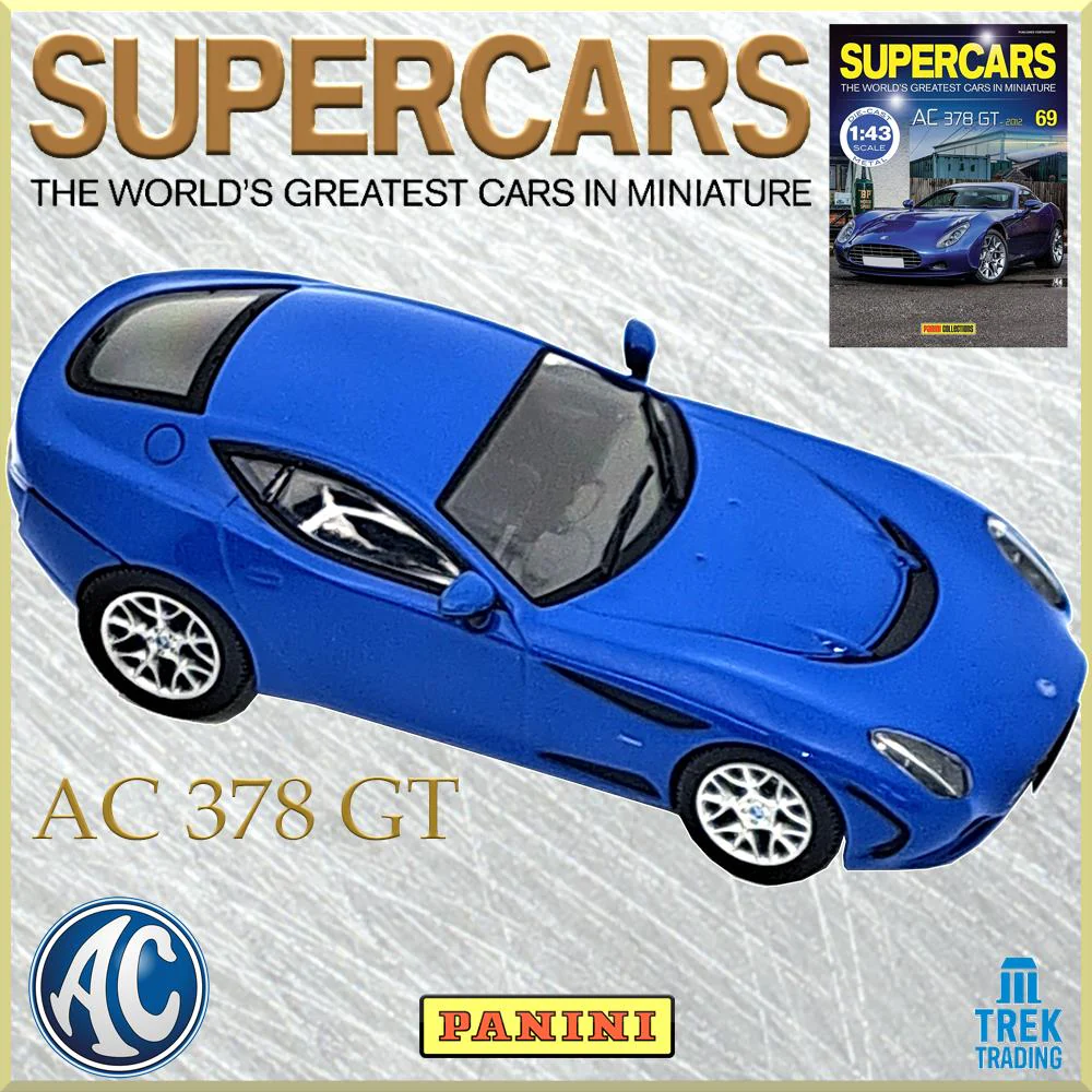 Supercars Collection 69 - AC 378 GT 2012 with Magazine - Image 2