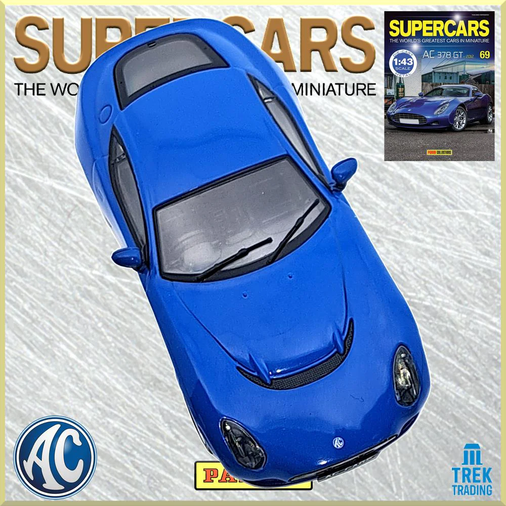 Supercars Collection 69 - AC 378 GT 2012 with Magazine - Image 4
