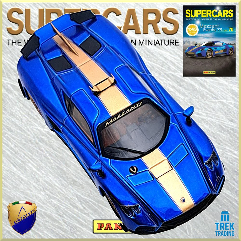 Supercars Collection 70 - Mazzanti Evantra 771 2016 with Magazine - Image 4