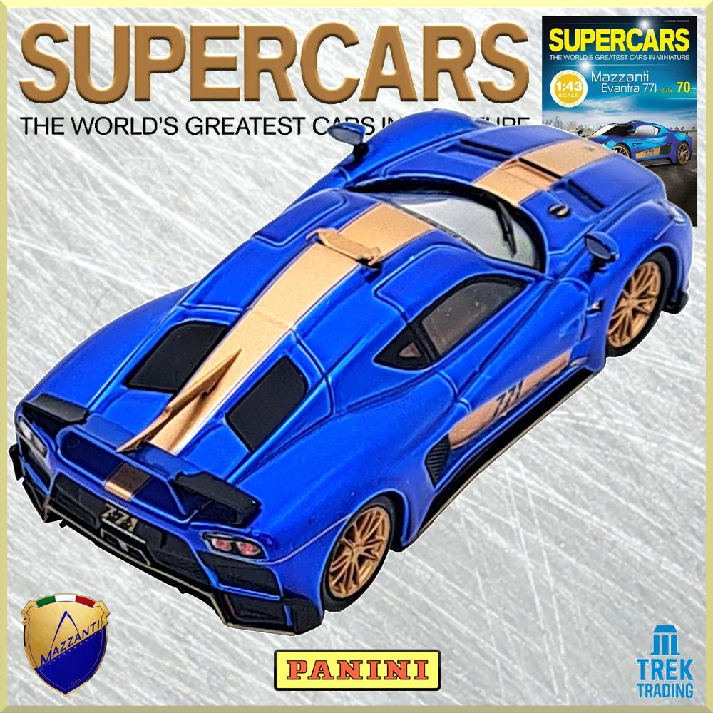Supercars Collection 70 - Mazzanti Evantra 771 2016 with Magazine - Image 5