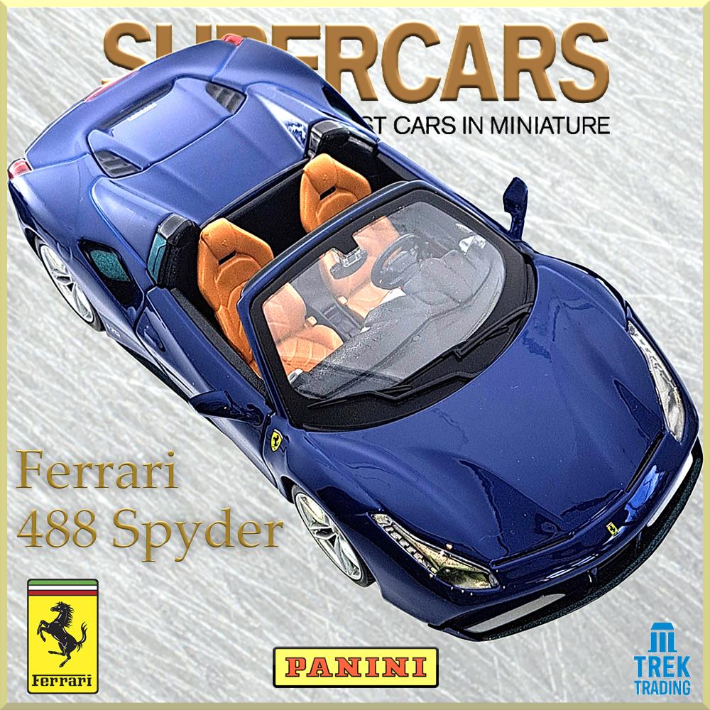 Supercars Collection 702 - Special Edition 1:24 scale Ferrari 488 Spider - 1950 - Image 2