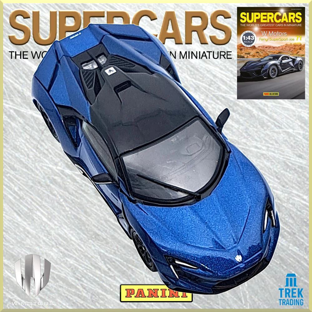 Supercars Collection 71 - W Motors Fenyr Supersport 2018 with Magazine - Image 4