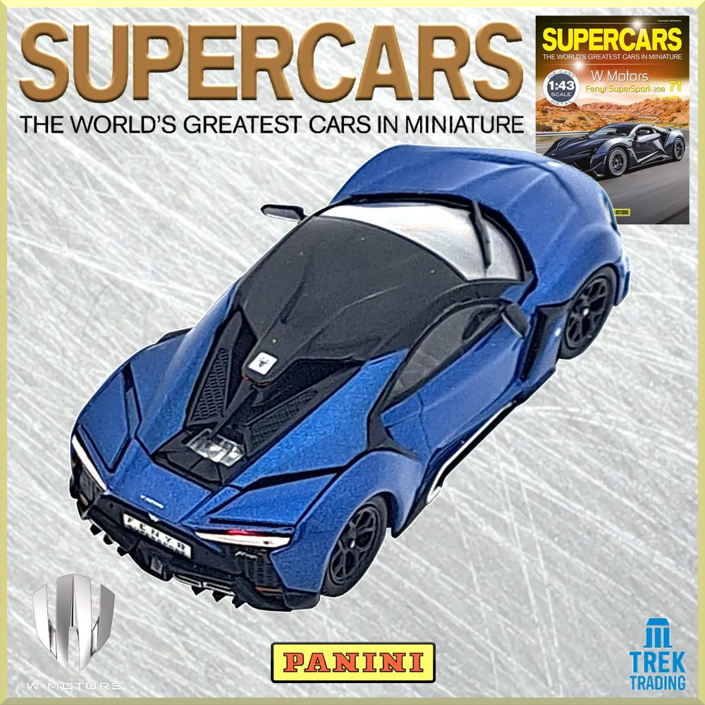 Supercars Collection 71 - W Motors Fenyr Supersport 2018 with Magazine - Image 5