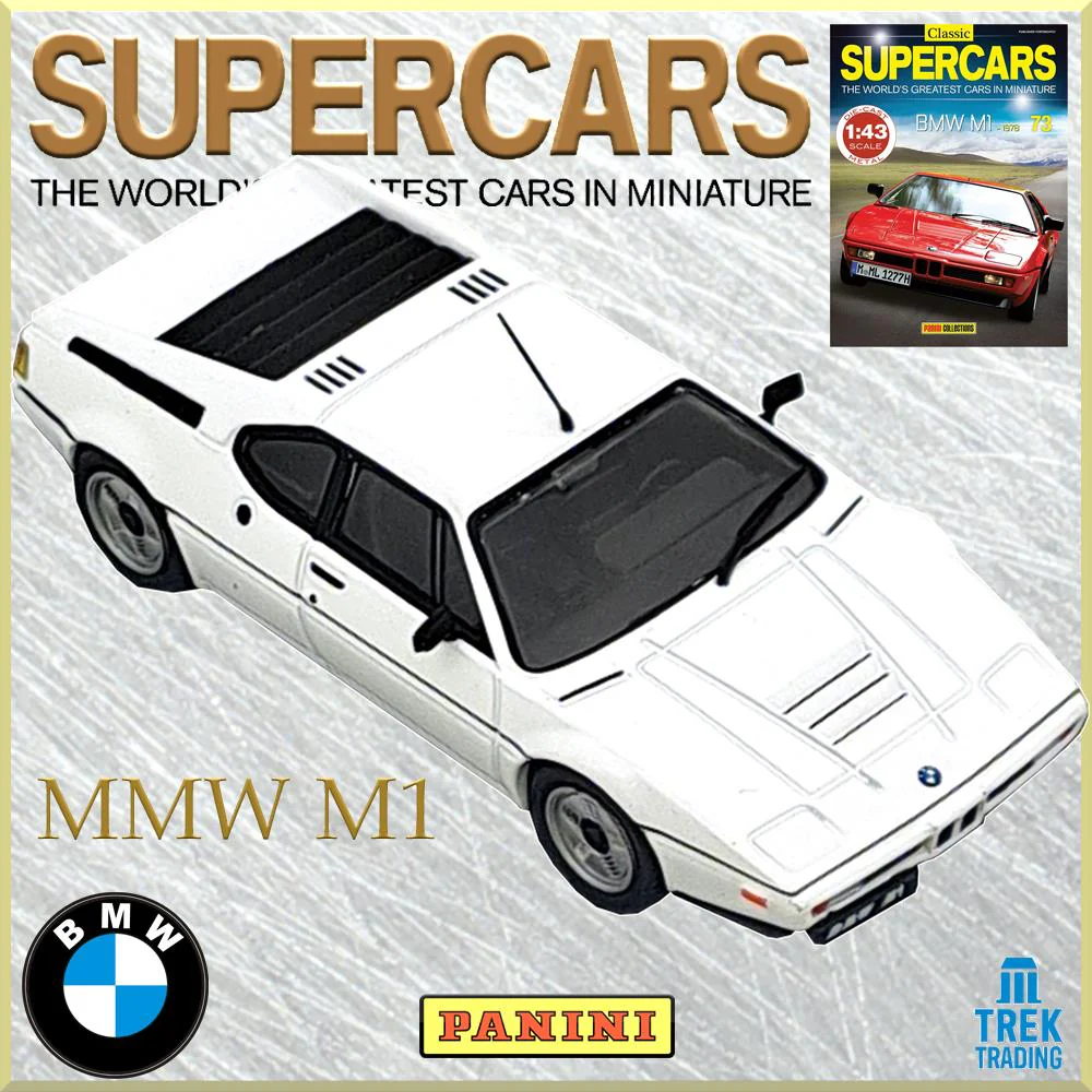 Supercars Collection 73 - BMW M1 1978 with Magazine - Image 2