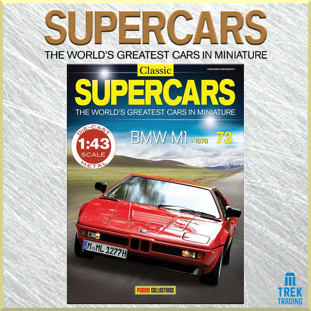 Supercars Collection 73 - BMW M1 1978 with Magazine - Image 3