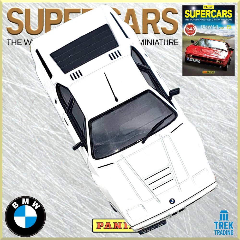 Supercars Collection 73 - BMW M1 1978 with Magazine - Image 4